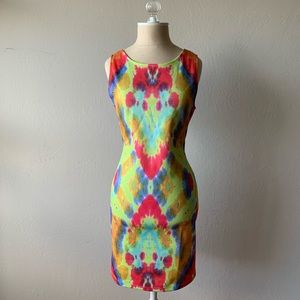 Tie Dye Mini Dress